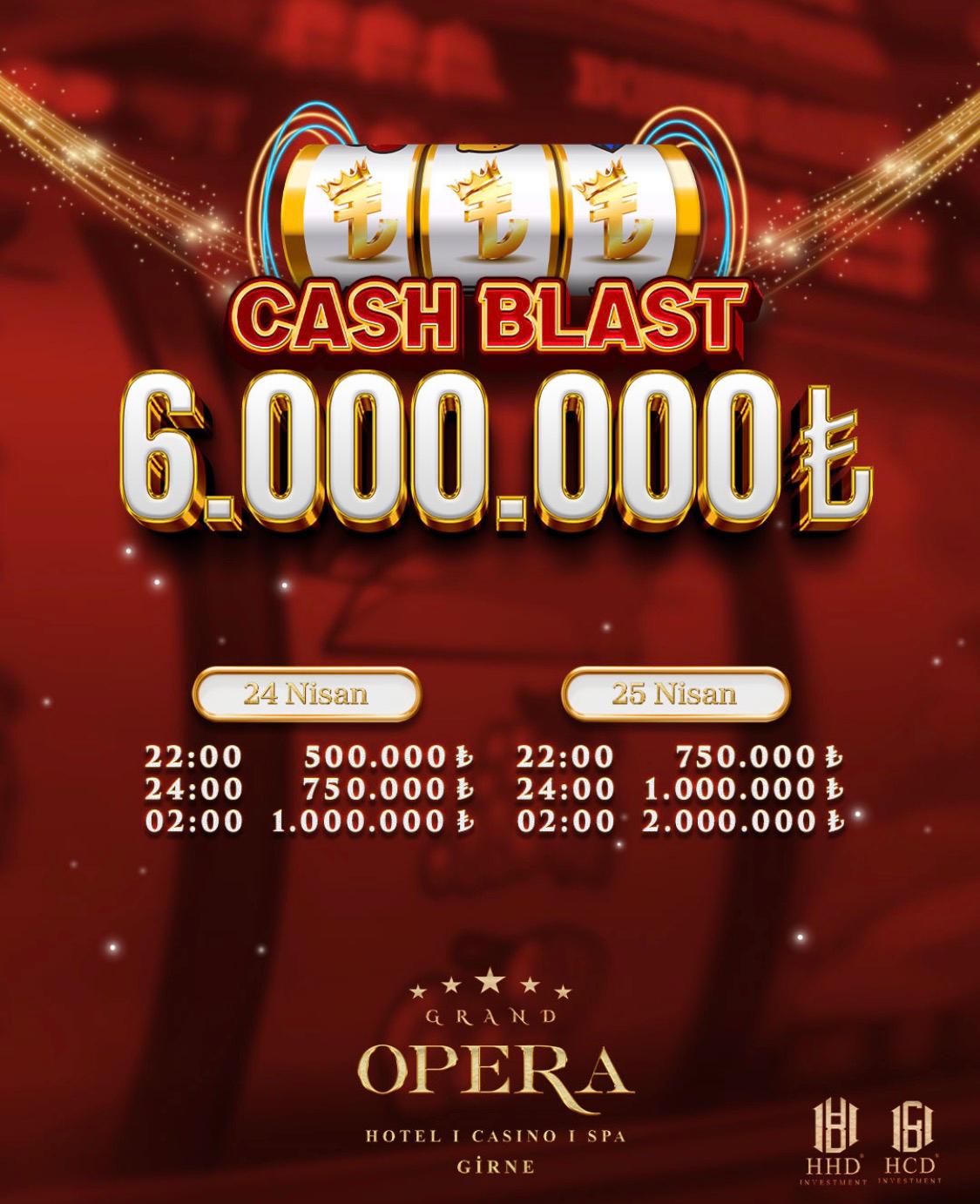 Cash Blast Çekiliş